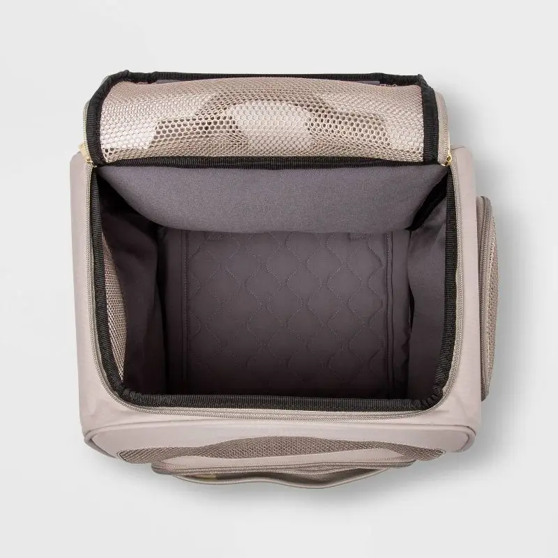 2024 Hot-selling Lightweight Duffel Pet Carrier Holds up Trolley Dogs Sleeve Pet Cats Carrier Travel Backpack