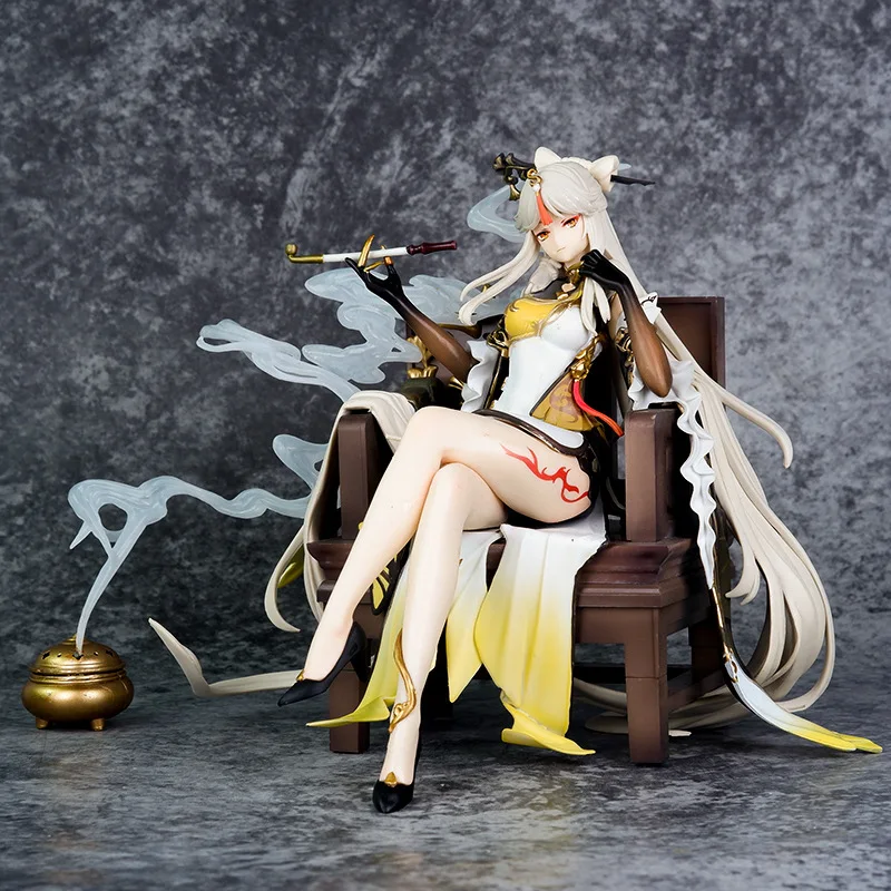 19cm Genshin Impact Ningguang Anime Action Figure Figurine