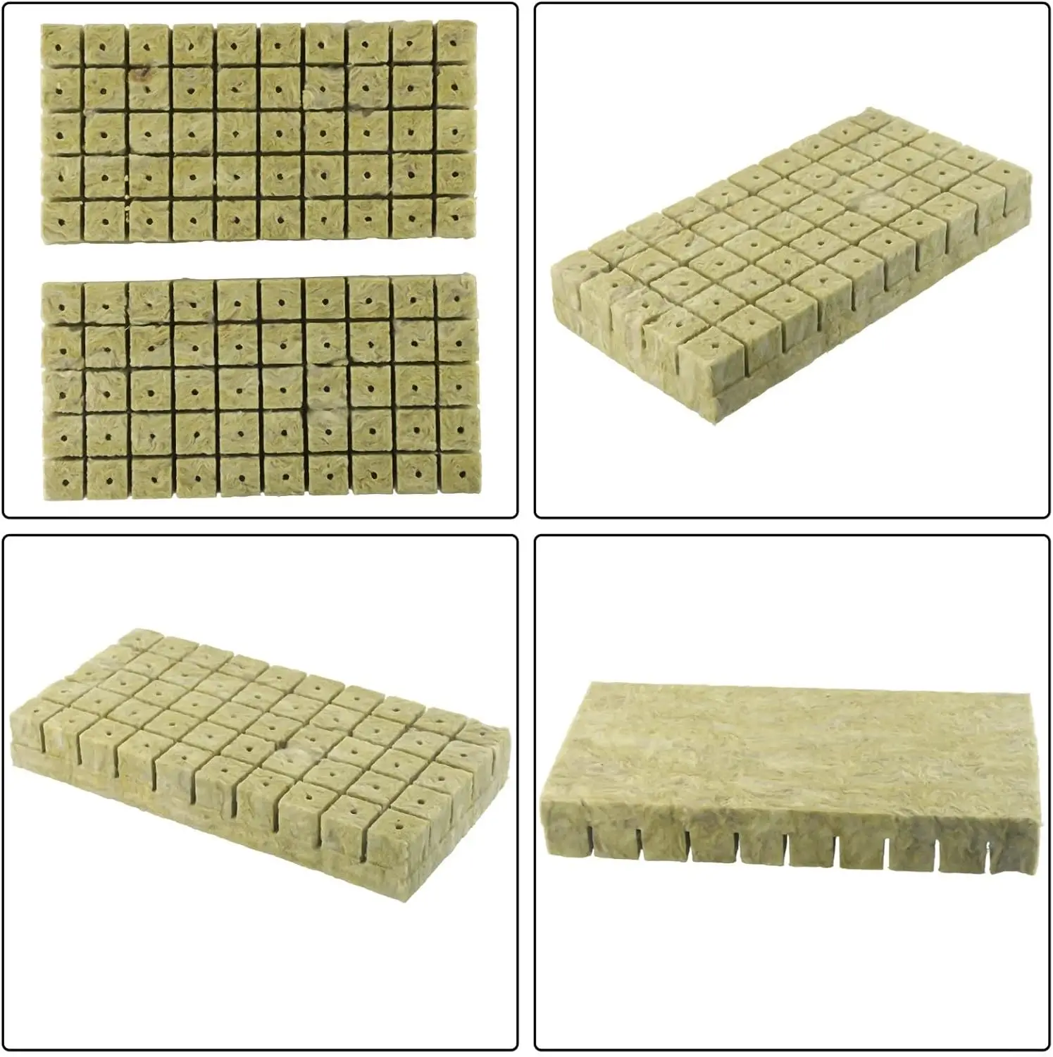 E39 Hydroponic Instead Of Netpots Cocopeat Clone Seed Starter Hydroponic Growing Systems Rock Wool Cubes Hydroponic Rock Wool