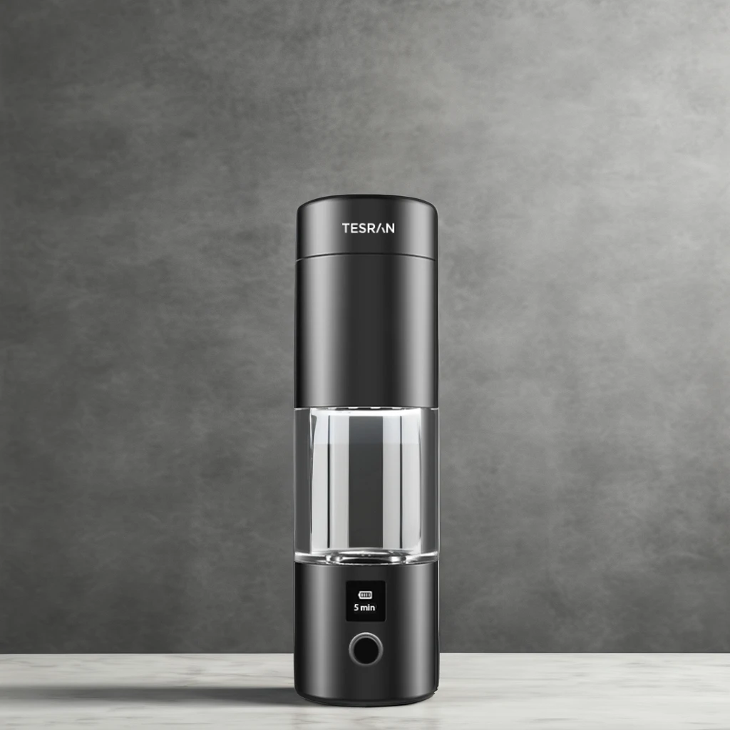 Portable Hydrogen-Rich Drinking Water Generator Electrolysis Hydrogen Rich Water Bottle Cup