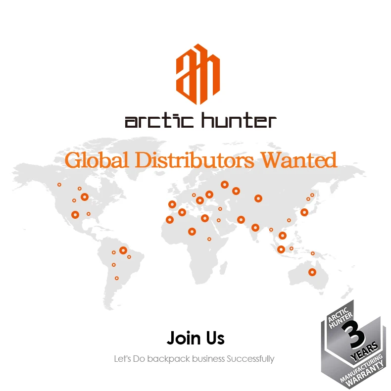 ARCTIC HUNTER Good Quality Business Backpack Bag Factory Directly EVA School Laptop Backpack With USB Charging Port