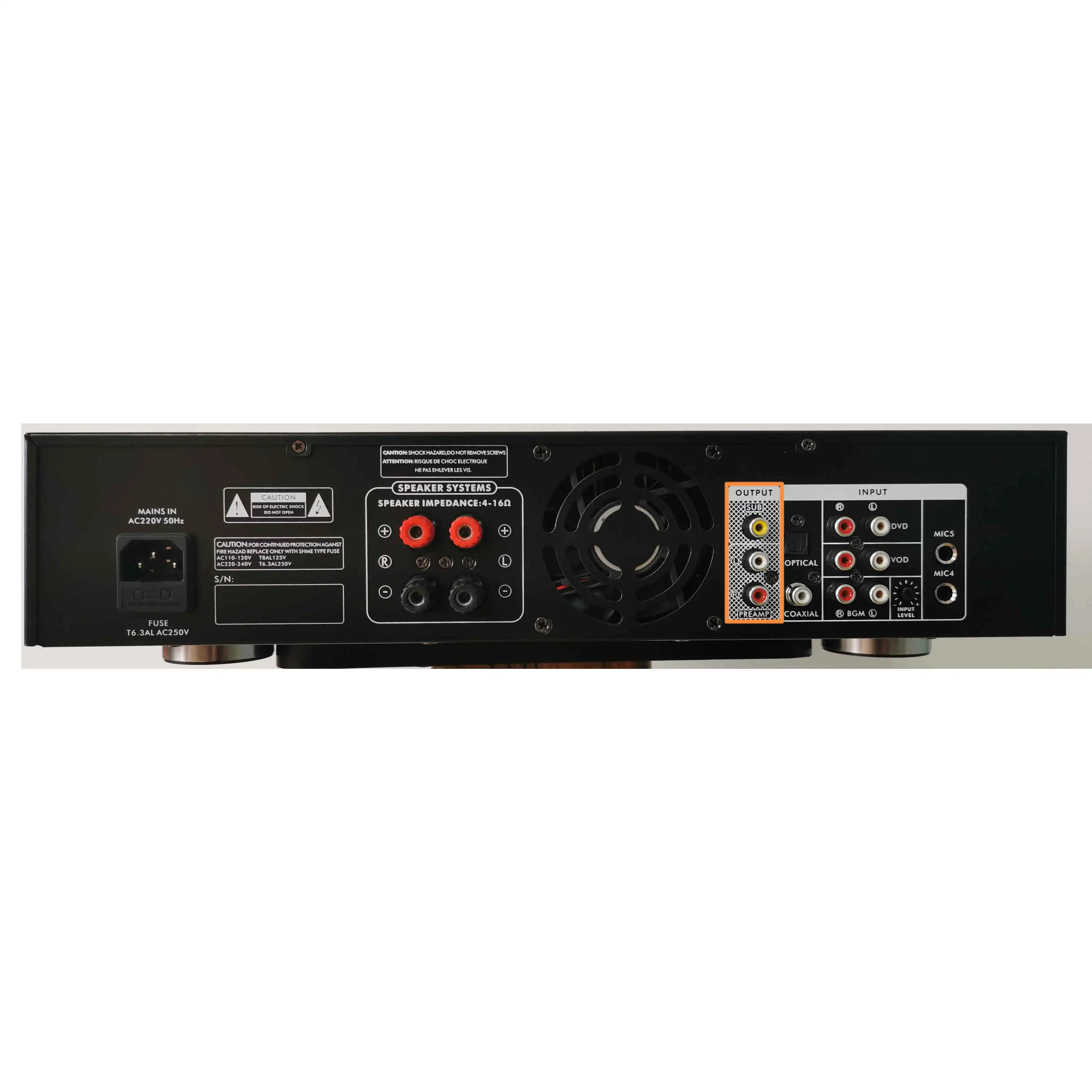 KV-300 300W*2 Combined Stage Entertainment Amplifier