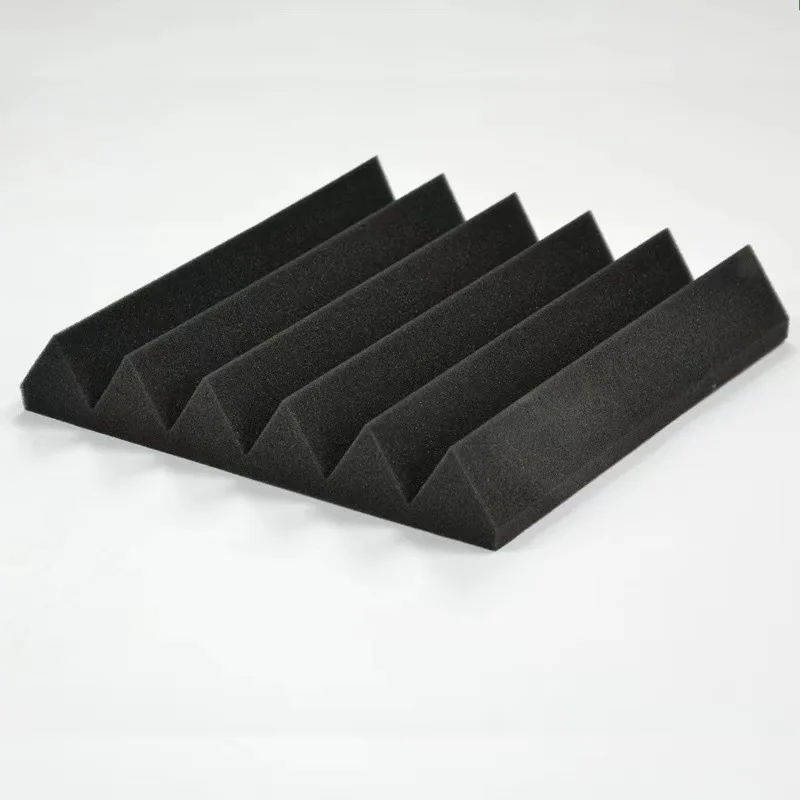 Sound insulation cotton triangular groove sound-absorbing cotton self-adhesive wall indoor flame retardant