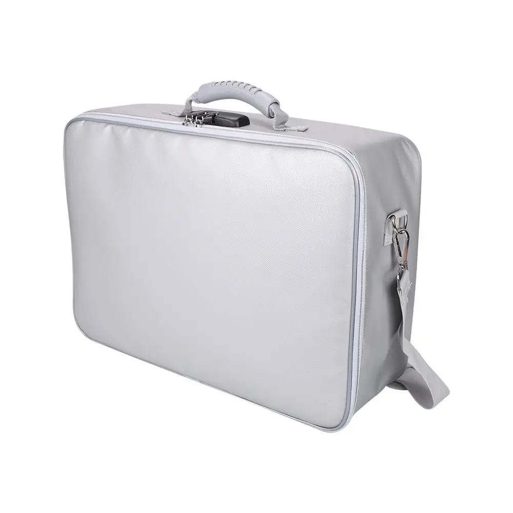 Hot Sale Office Supplies Fireproof Document Bag Envelope File Bag Cash Pouch Valuables Money Bag for Teacher Supplies