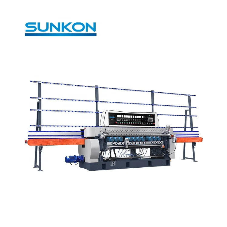 CGX371SJ Commercial Auto Vertical Glass Beveler Beveling Edging Machine