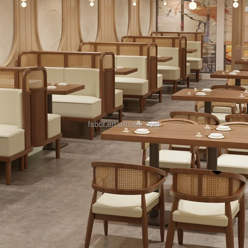 chinese restaurant indoor cafe style tables and chairs wood table chair southeast asia coffee shop furniture leather sofa booth