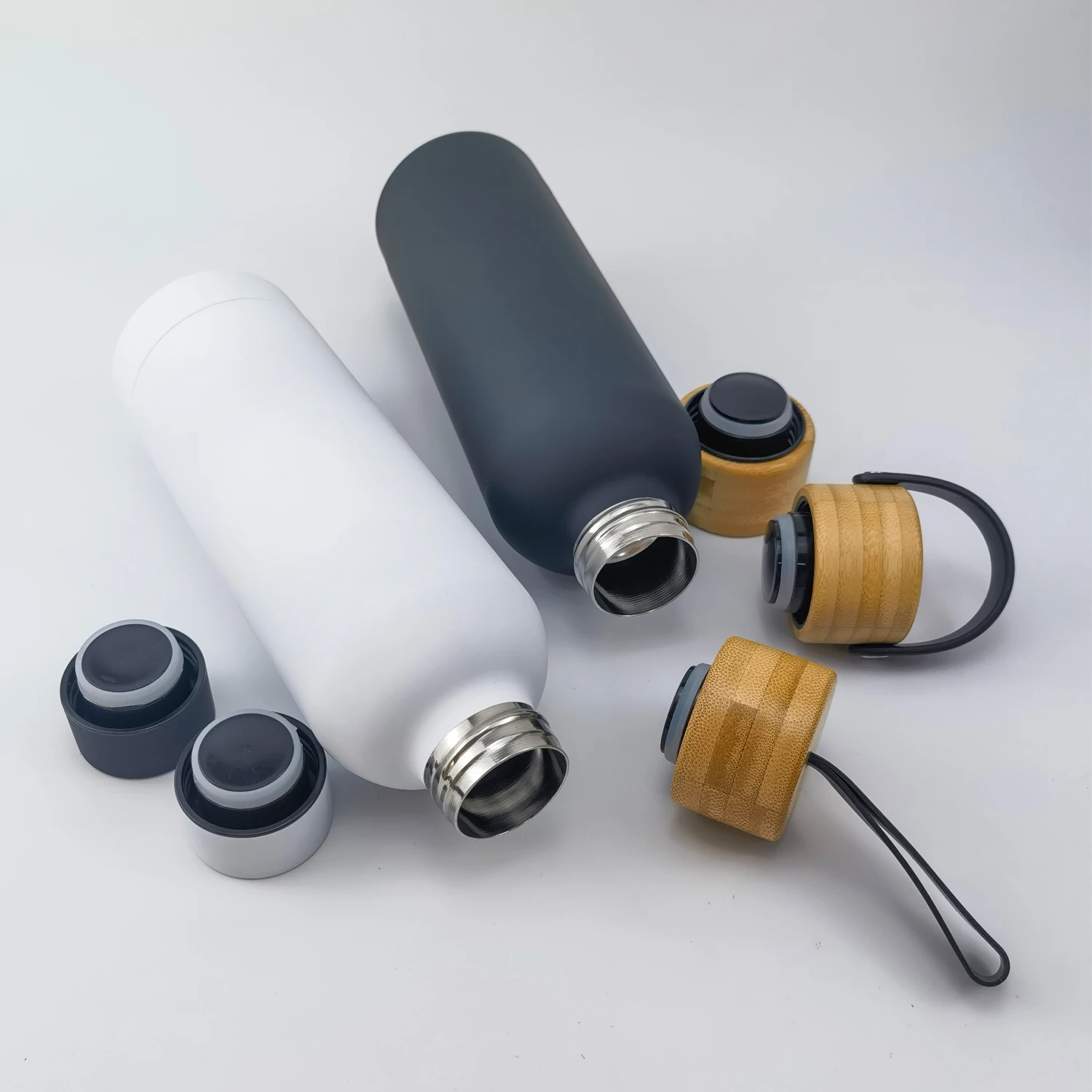 Wholesale OEM Thermos Bottle Double Wall Stainless Steel Insulated Water Bottle Thermoses Vacuum Flask With Lids