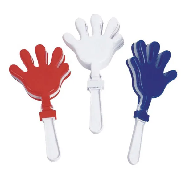 Cheap Plastic Cheering Hand Clappers Noise Maker Shaking Toy for Event