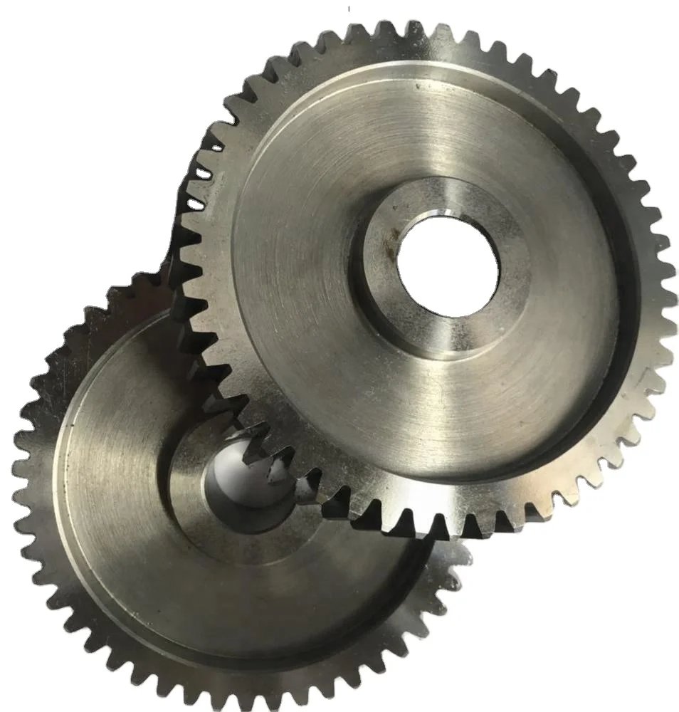 
Customized large cnc machining stainless steel big spur helical gear wheel 5M-50T 