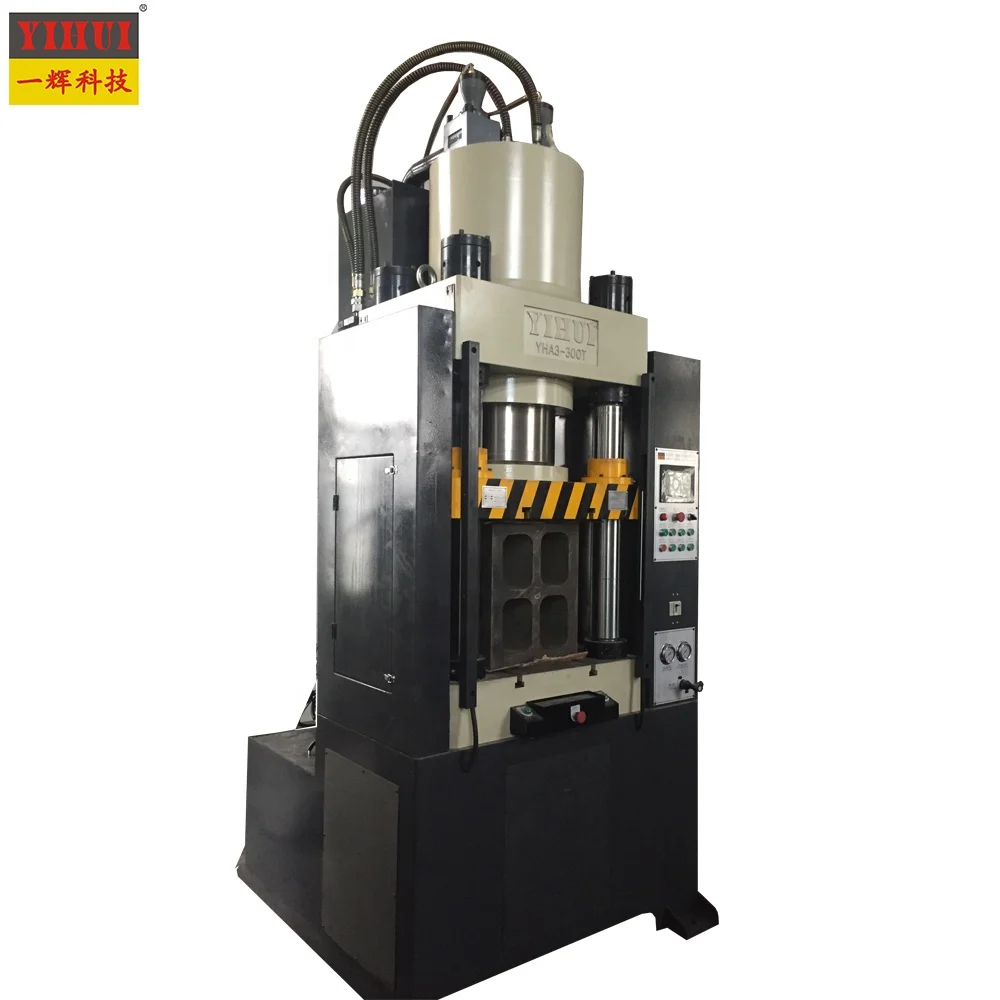 Automatic Engine Led Radiator Cold Aluminum Extrusion 500t 4 Column Hydraulic Machine Forging Press