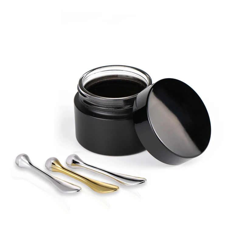 Custom Metal Spatula Face Cream Mixing Spoon Cosmetic Spatulas