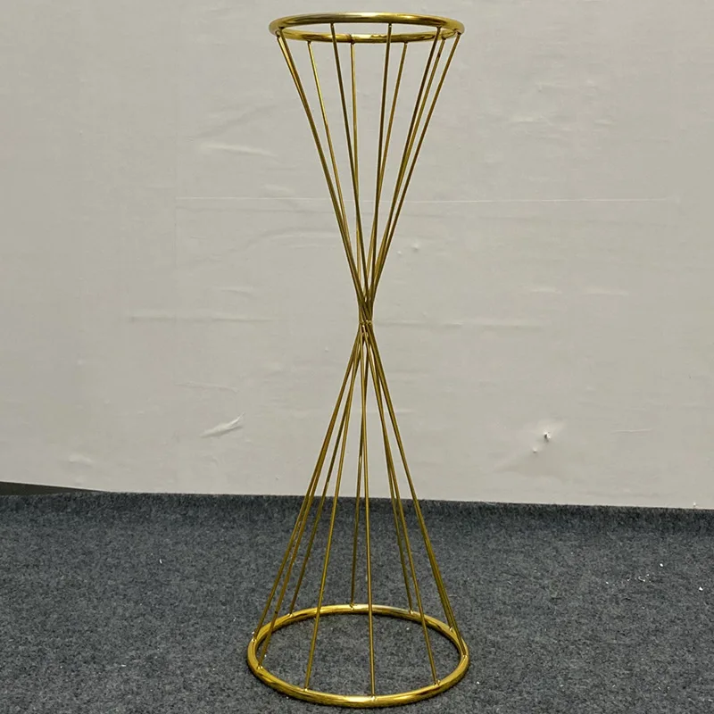 Iron Flower Ware Creative Ornaments Floral Decoration Geometric Wedding Table Flowers Wedding Decoration Road Guide