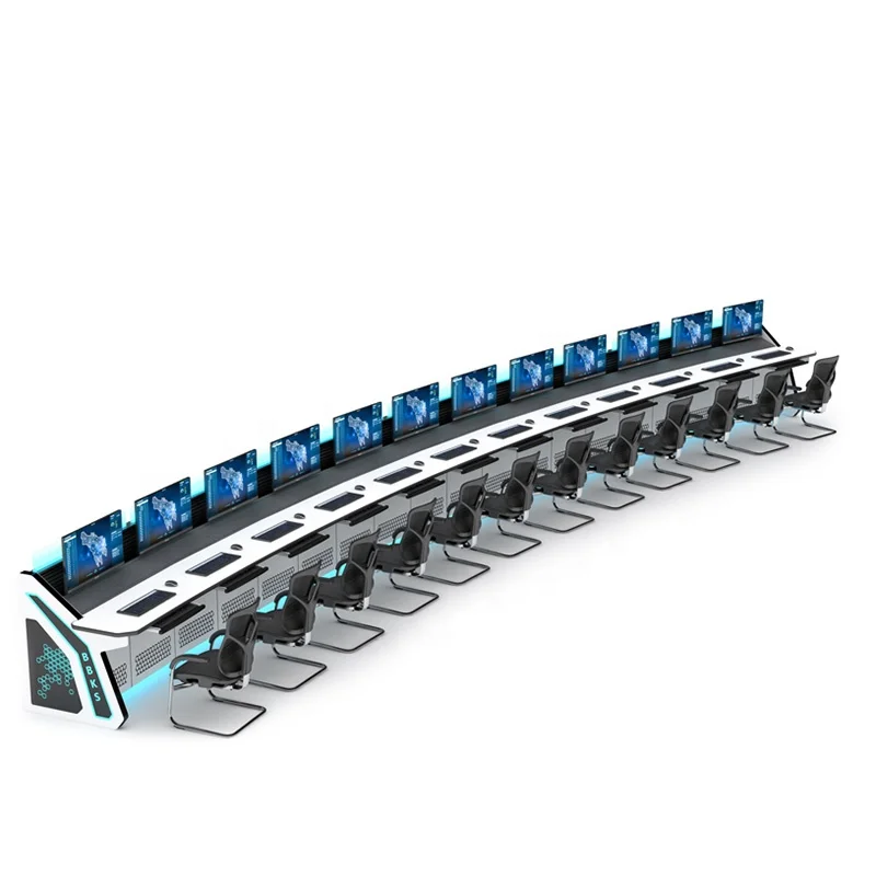 Kehua Fuwei Ergonomic Design for Long-term Comfort Configurable Layout Options Dispatch Center Desk Control Room Desk