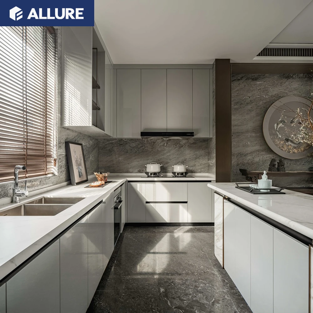 Allure kitchens ready design smart discontinued asian 2 pac apartment kitchen cabinet