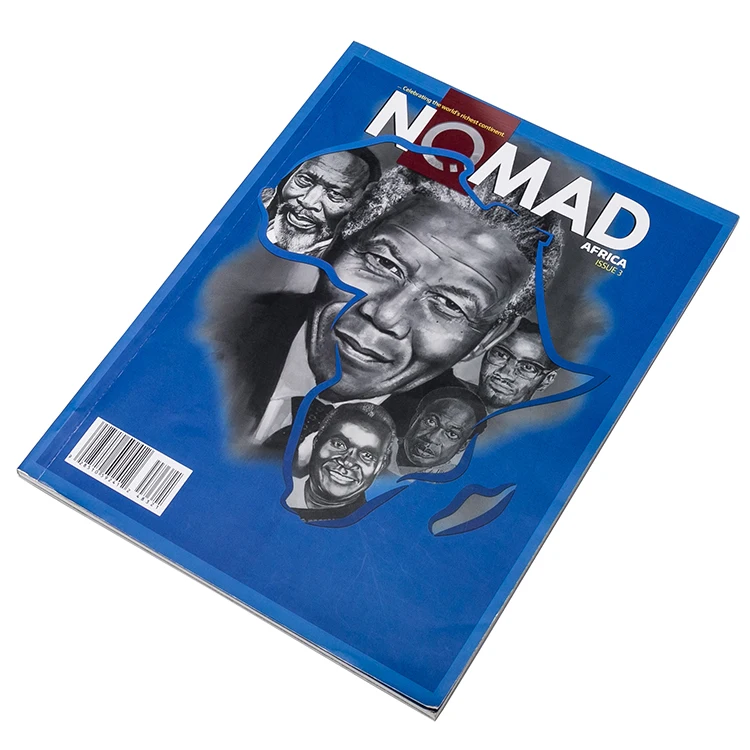 Bulk Offset Printing Glossy brochure booklet Magazine printing