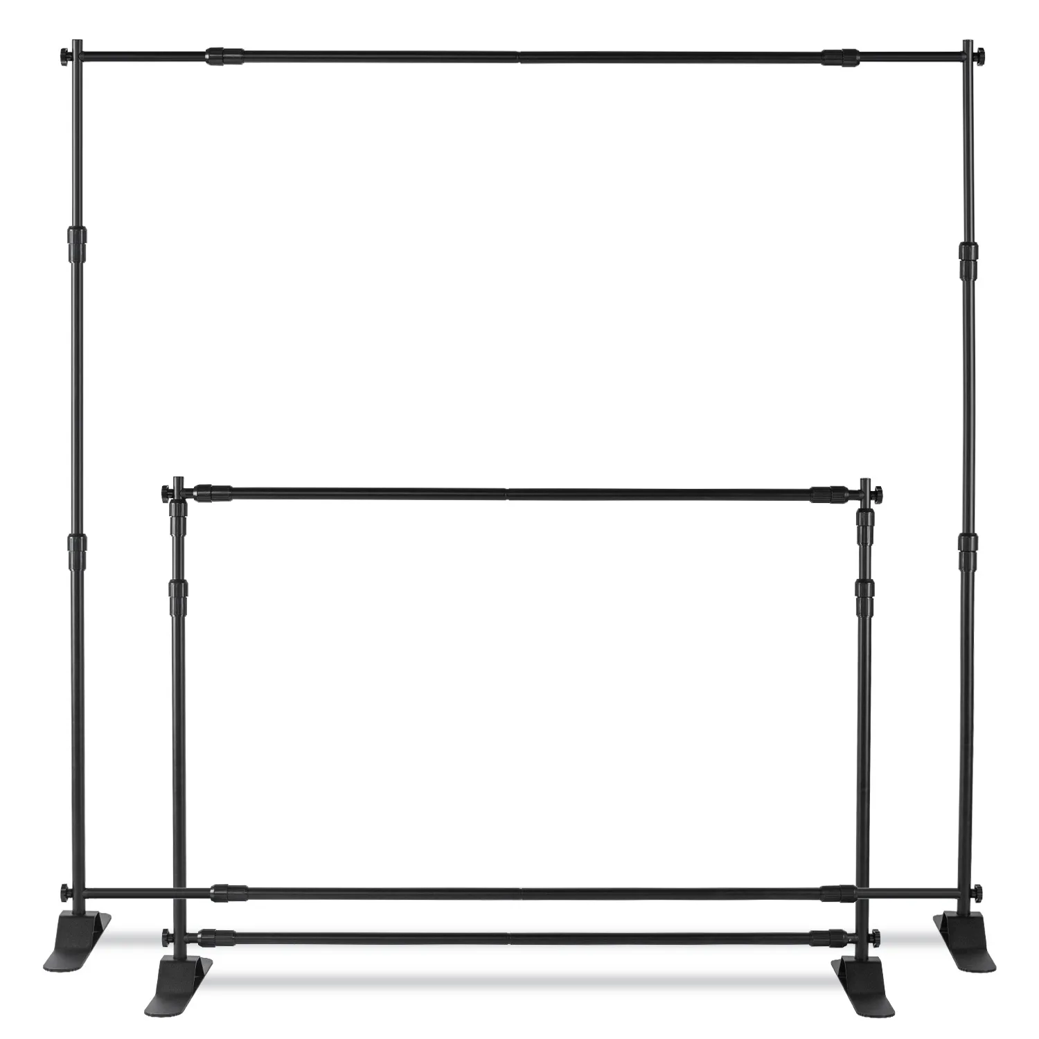 Регулируемый широкоформатный баннер стенд алюминиевый рекламный двухсторонний фон стенд