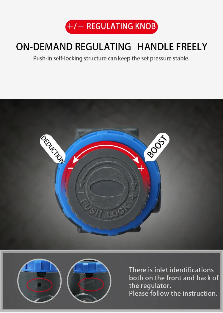 AFR Series Airtac Type Air Filter Regulator Source Treatment