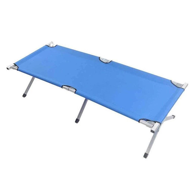 Heavy Duty Folding Camping Cot Outdoor Bed Oxford Travel Camp Cots