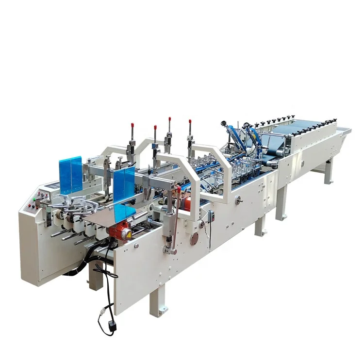 automatic folder gluer machine zh 800 High-accuracy for Cartons Boxes and corrugated
