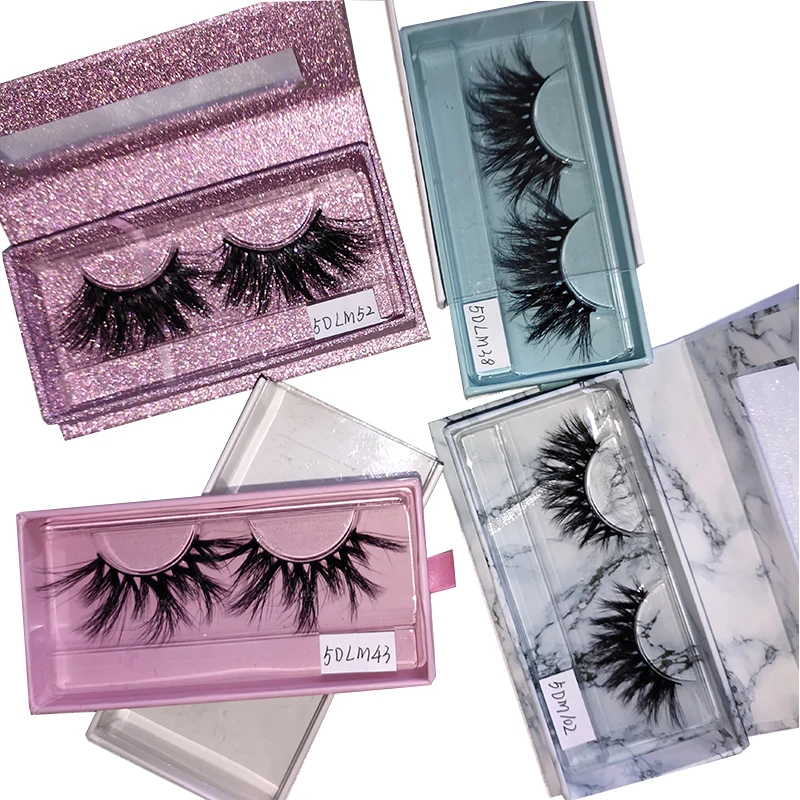 100% 3d 25mm 30mm Real Mink Fur Lashes Wholesale Natural Mink Eyelashes Full Strip Lashes