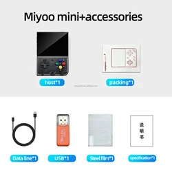 Latest Version Miyoo Mini Plus 3.5 Inch MIYOO MINI+ Retro Handheld Game Console Open Source Miyoo Mini Plus Classic Video Game