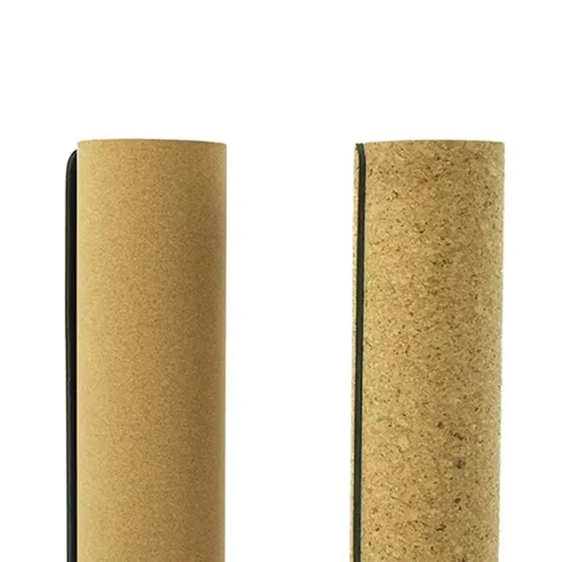 2023 High Quality Recycle Custom LOGO Premium Wholesale Anti Slip Private Label Thick Eco Friendly Natural Cork Tpe Yoga Mat