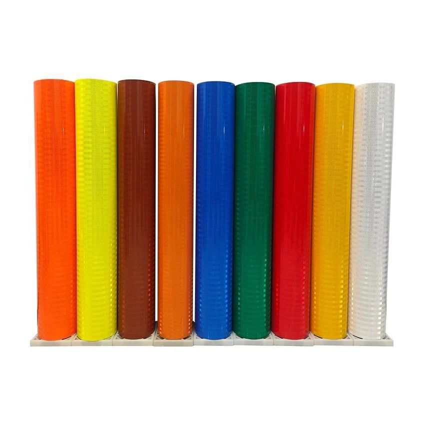 High Visibility Engineer Grade EGP Micro Prismatic Reflective Film Acrylic Reflective Vinyl Sheeting Material for Traffic Sign