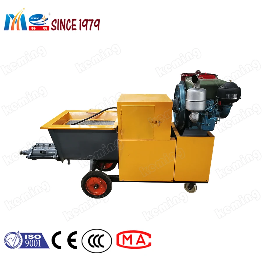 KLW 150 diesel Cement Mud Spraying Machine Wall Mortar Spraying Machine for Sale