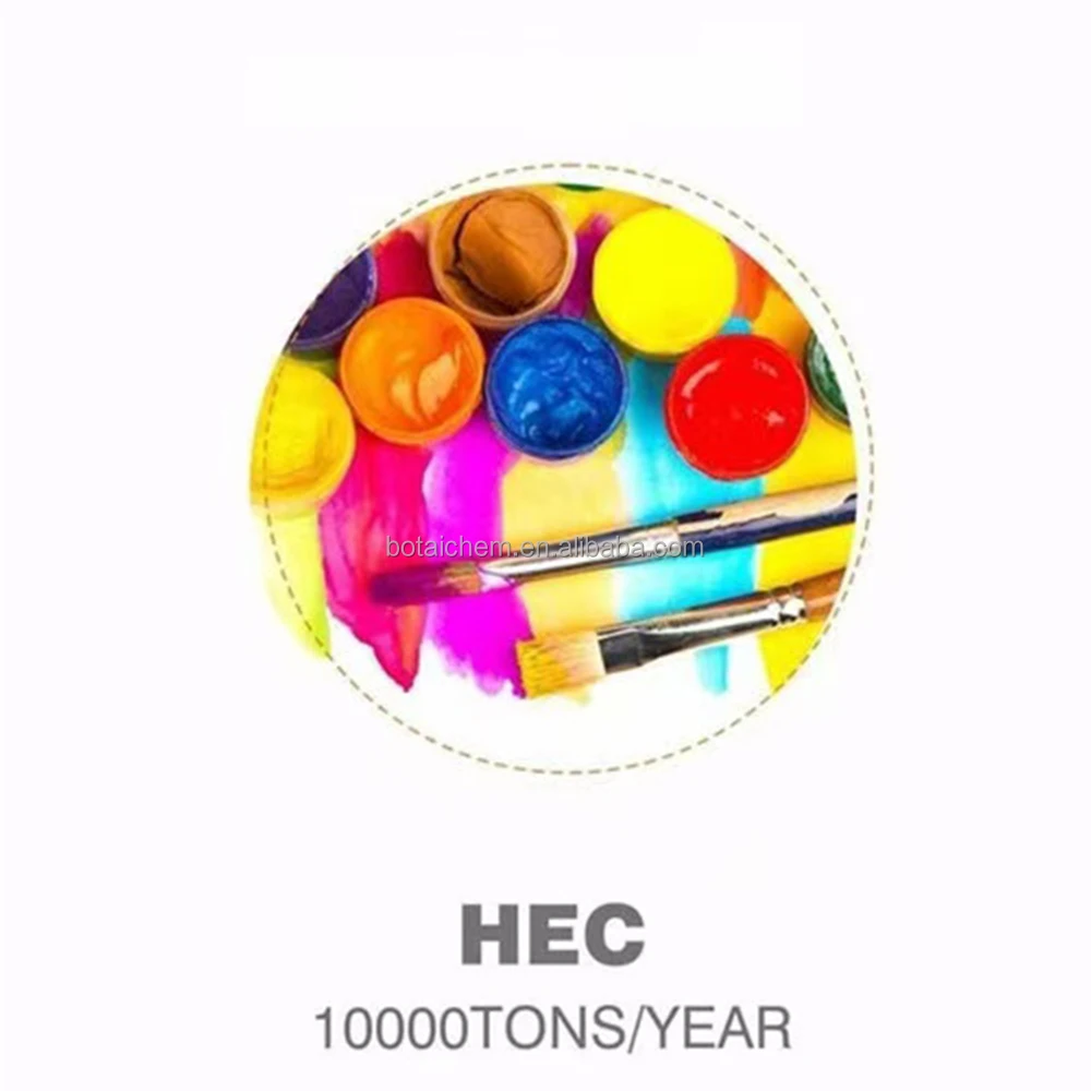 THYLOCELL HEC 9004-62-0 hec hydroxy ethyl cellulose paint thickening agent hec powder