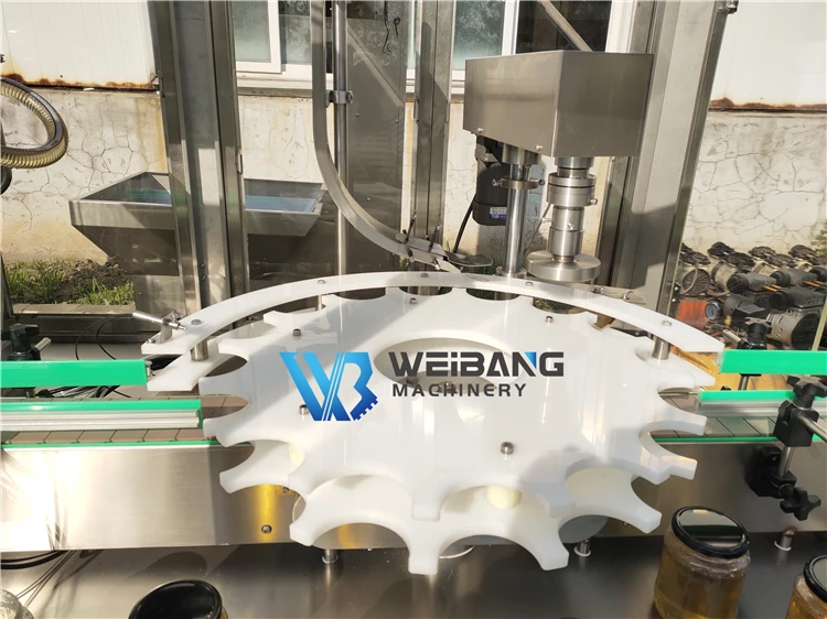 WB-NJ4 50-1000ml Fruit Jam Bean Paste Filling Machine Pork Sauce Bottle Filling Machine