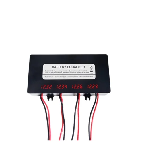 Huaxiao baterias de iones de litio LCD display rechargeable battery balancers for 12 volt battery pack