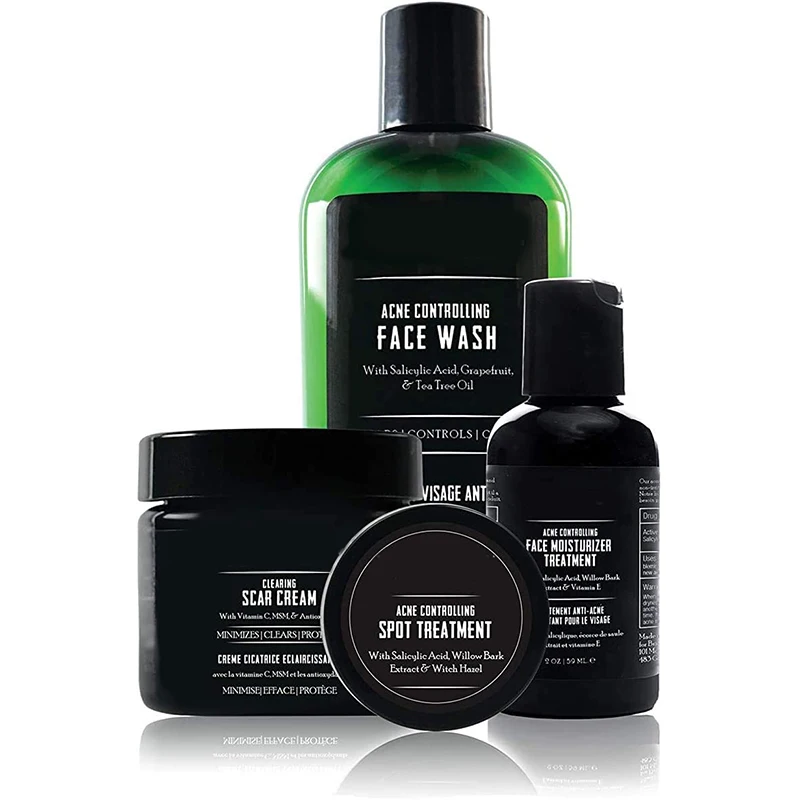 OEM-продукты для ухода за кожей для мужчин, подарок, набор для ухода за лицом для мужчин, контроль жирности лица, анти-акне, мужские Антивозрастные продукты, набор для ухода за кожей для мужчин