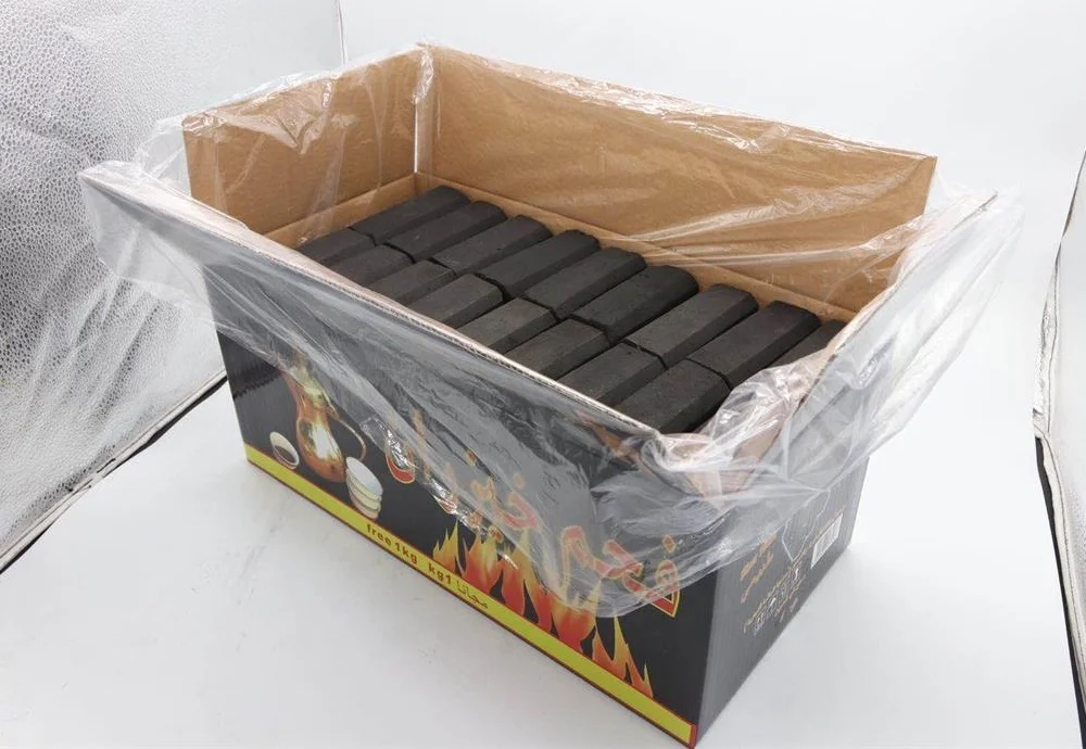 YKS Burning 4-5hours compressed hardwood  briquettes charcoal for BBQ