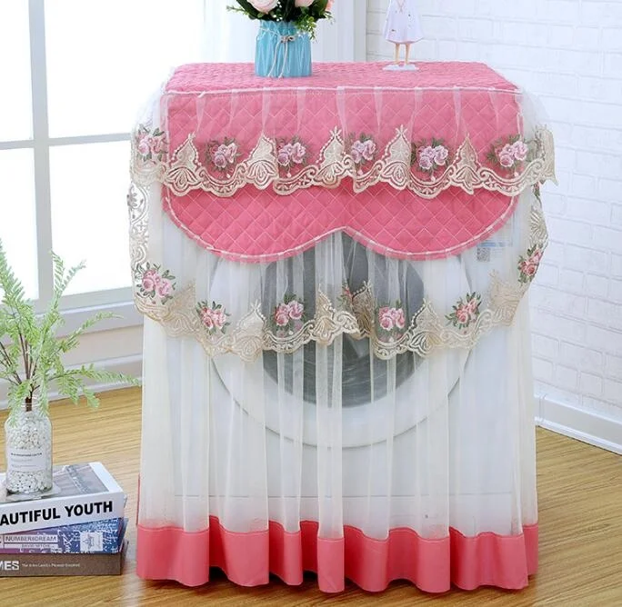 
 Высококачественный кружевной чехол для стиральной машины/водонепроницаемый пылезащитный Автоматический чехол для стиральной машины  