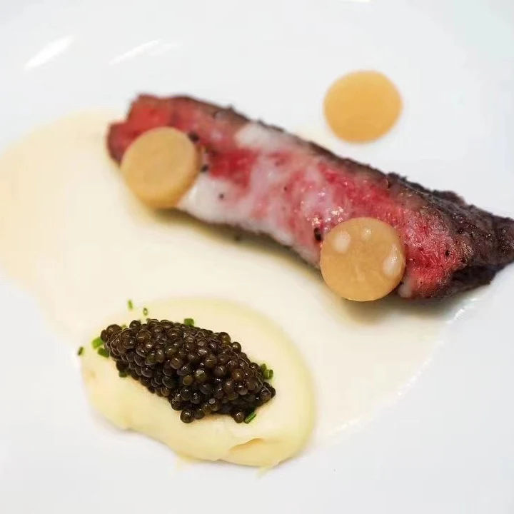 Wholesale fresh healthy Iron grey beluga caviar sturgeon caviar