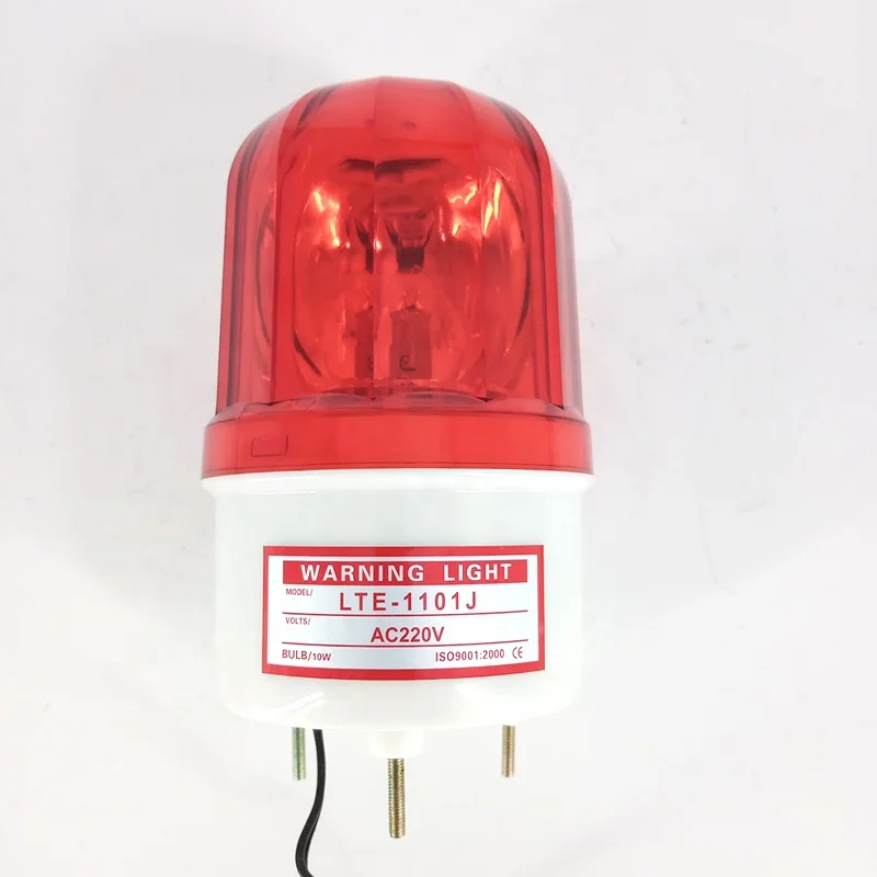AC220V DC24V Warning Light LED Alarm Flashing Light LTE-1101J