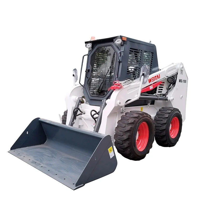 Professional Factory Top Quality Earth-Moving Machinery Hydraulic WSL-500 Mini Loader Wheel Skid Steer Loader At Lowest Price
