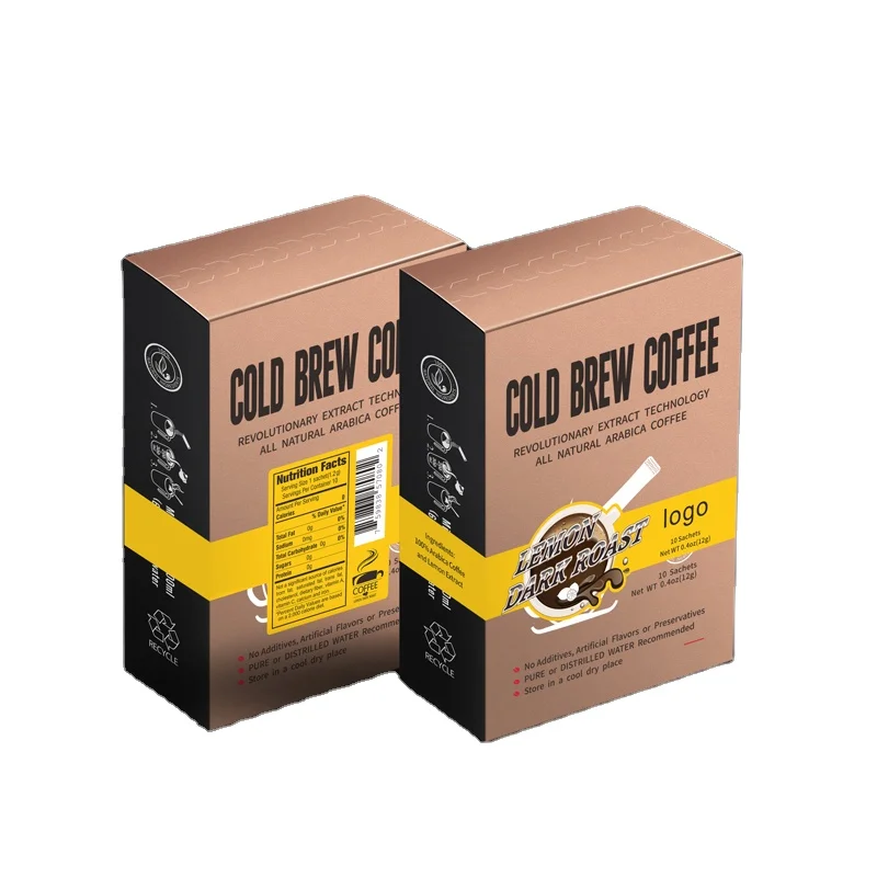 Новый со вкусом вместимость ящика для кофейного порошка с ароматом лимона