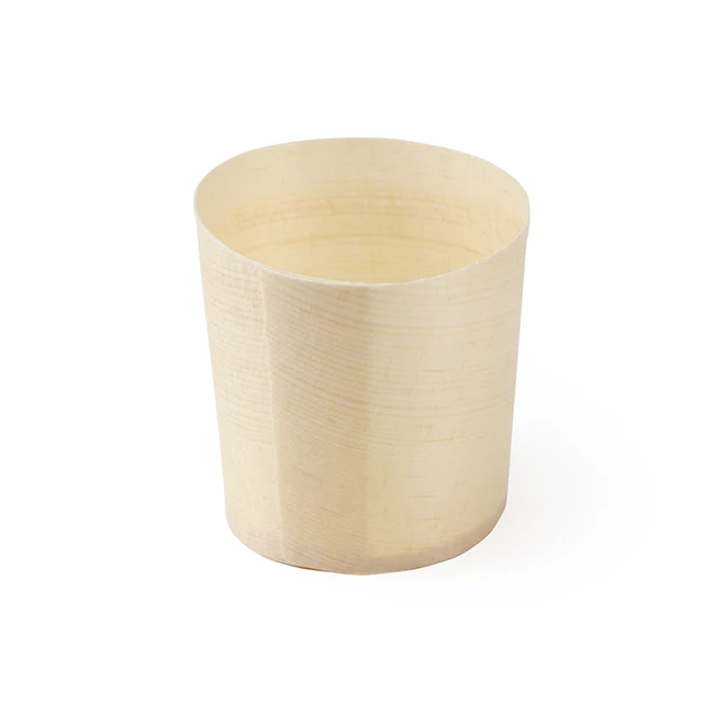 Wholesale disposable wooden cup