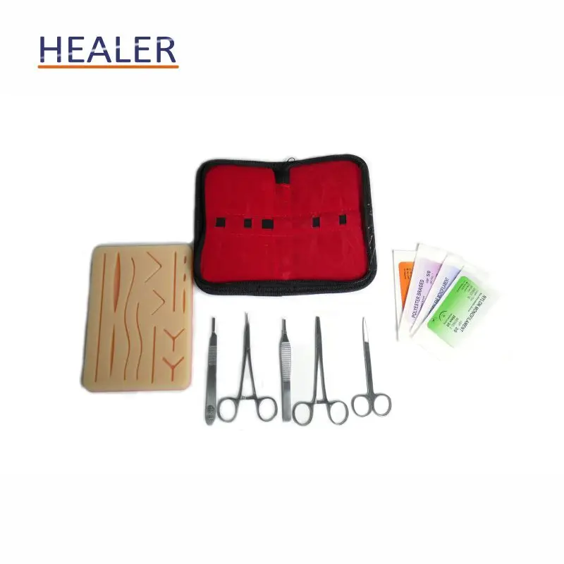 Suture practice kit, skin suture pad practice module for Medical Students Suture Training