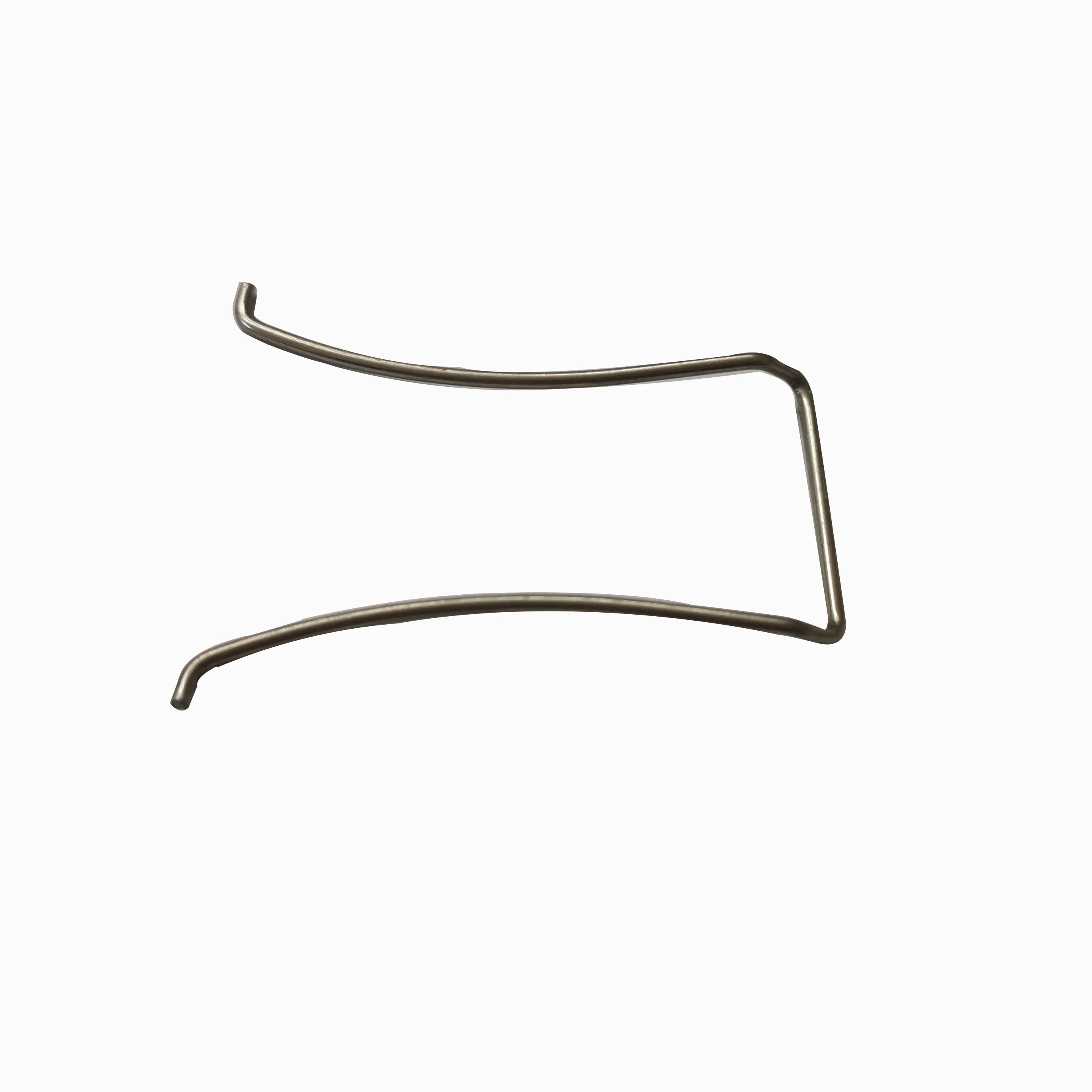 Flat wire forming clip metal clamp spring