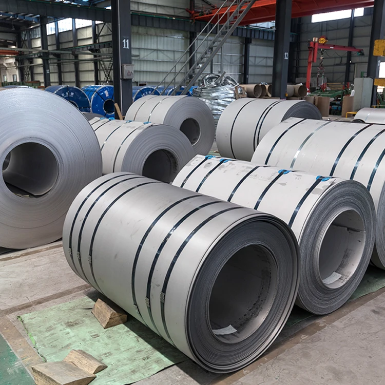 316L 310S 201L 204Cu 321 416R 304 Full Hard 0.15mm 0.2mm No.4 Brushed Finish Hot Rolled Stainless Steel Coil Sheet