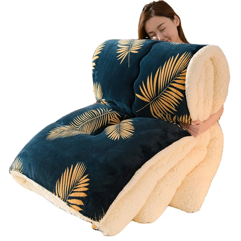 Super Warm Blanket Luxury Thick Blankets for Beds Fleece Blankets and Throws Winter Adult Bed Cover