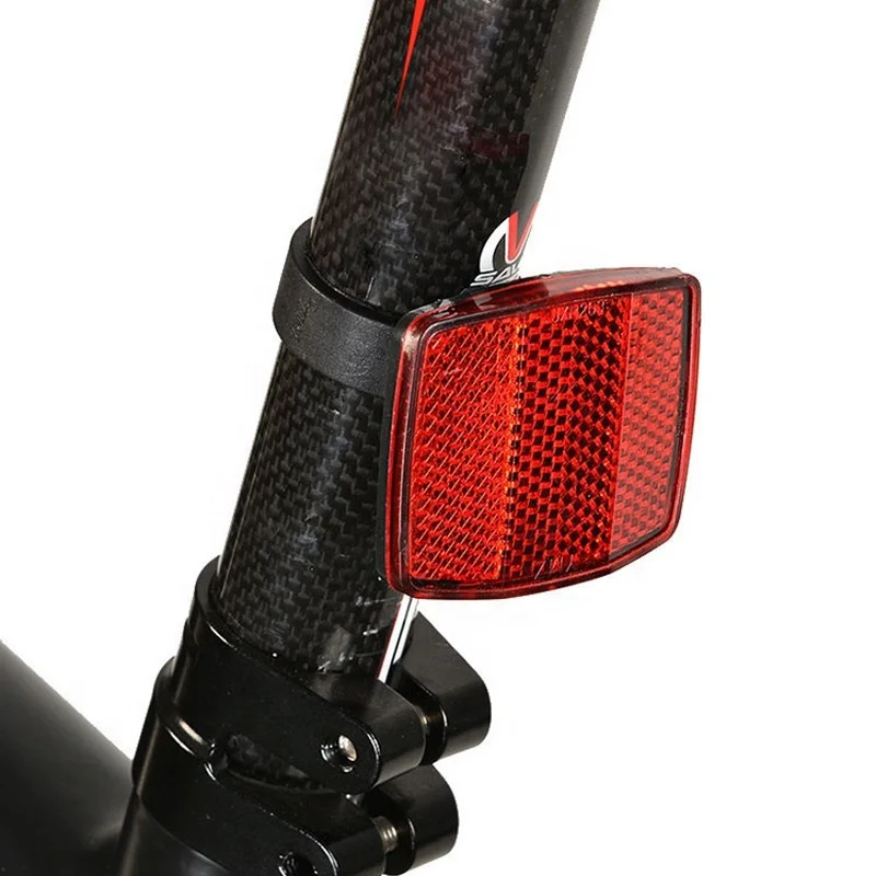 Bicycle Handlebar Reflector White 22.2mm Seat Post Reflector Red 25.4mm Front And Rear Bicycle Spoke Reflector