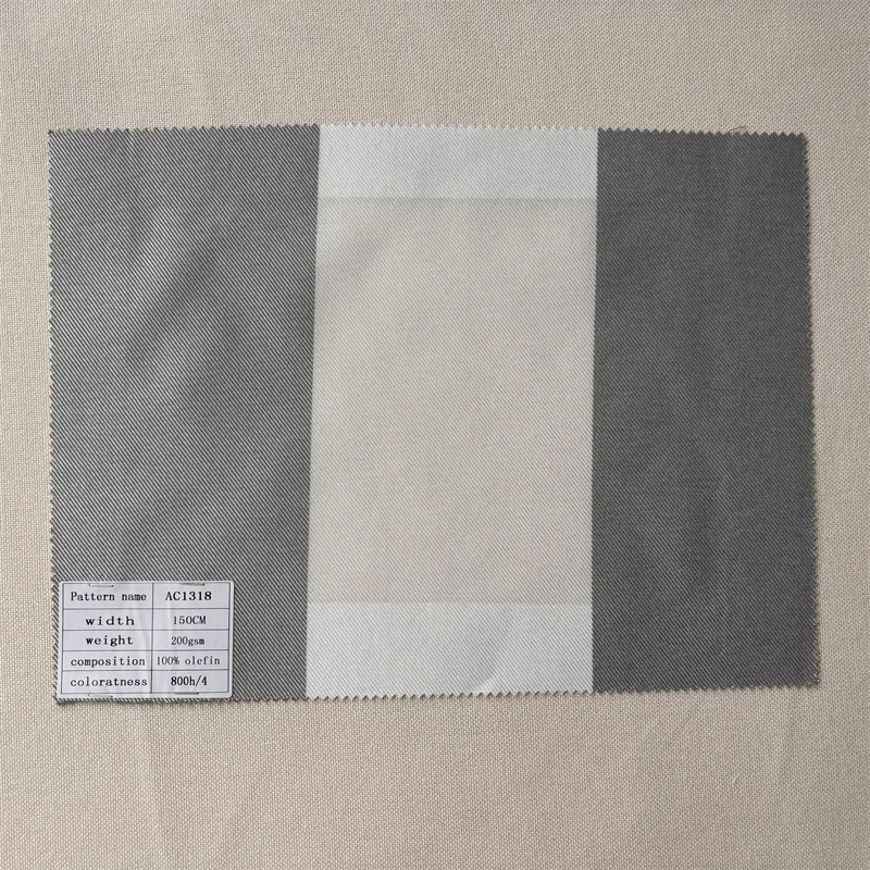 Fashionable waterproof 100% olefin polypropylene fabric is used for outdoor sofa furniture