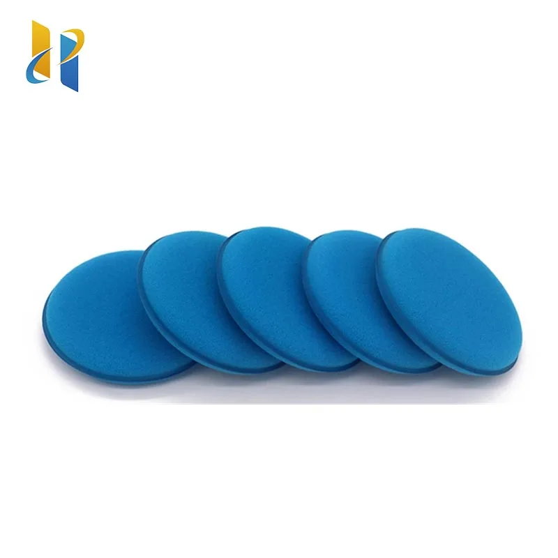 Car Wax Sponge Tire Shine Applicator Pad Hexagonal Wax Sponge Tire Dressing Applicator