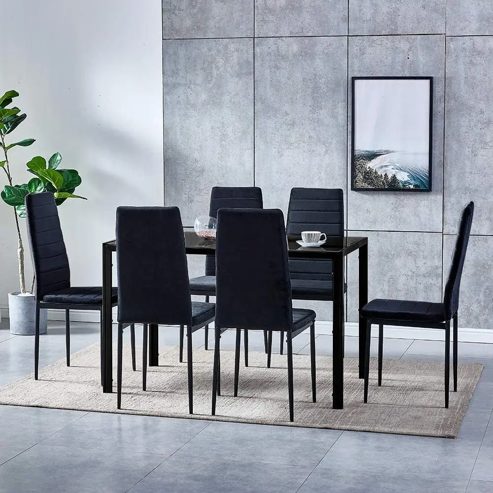 
Wholesale Cheap modern design furniture dinning room chairs PU leather dining chairs with metal legs 