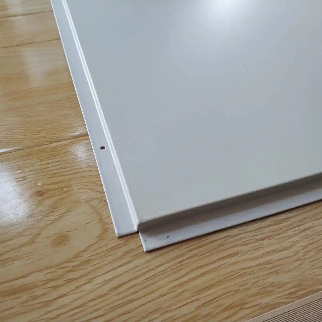 Lay on clip in open cell and U shaped linear ceilings