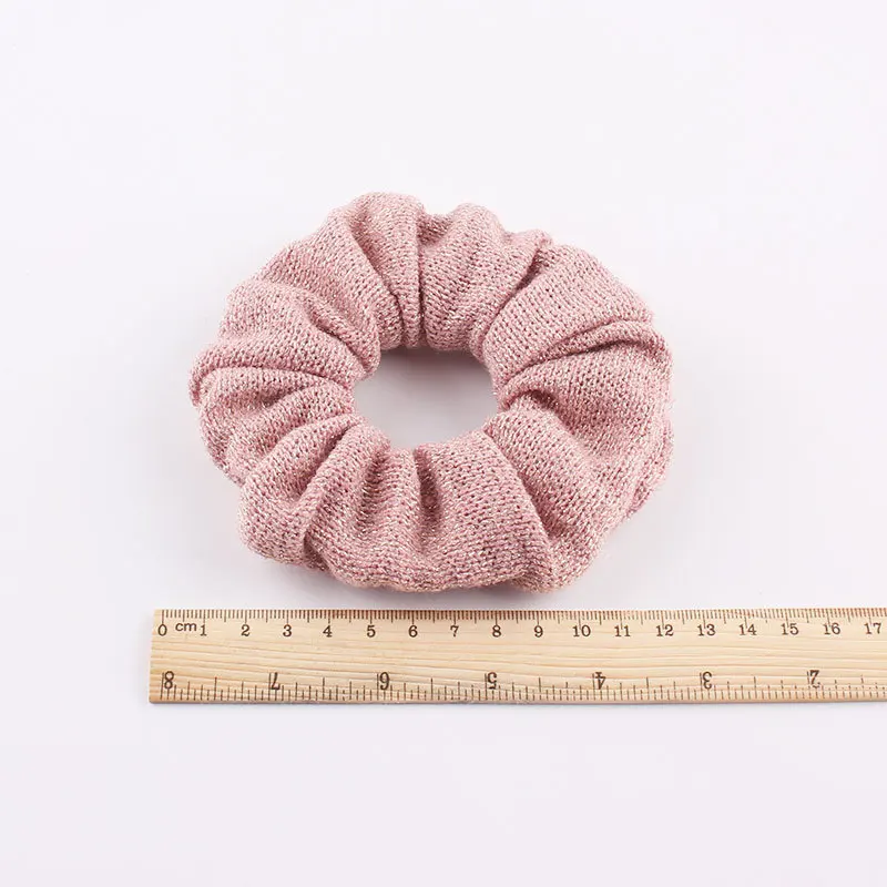 Fashion elastic hair bands knit scrunchies for hair women accessories