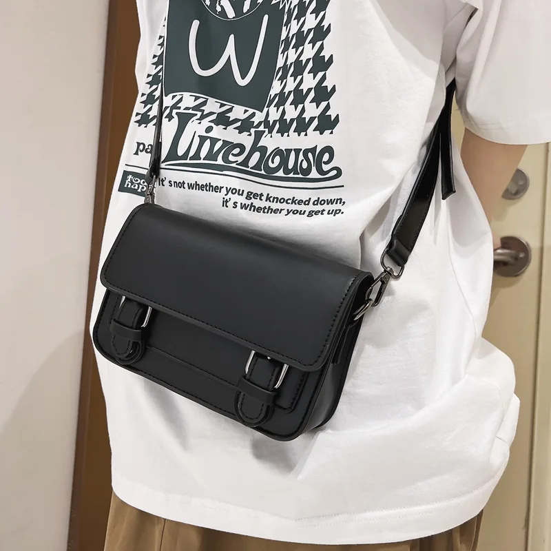 Panic buying British style messenger pack fashion ins crossbody bag one-shoulder bag for women